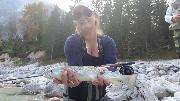 September marble trout, Slovenia fly fishing